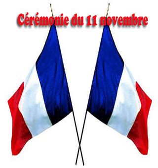 INVITATION À LA CÉRÉMONIE DE COMMÉMORATION DE L'ARMISTICE DU 11 NOVEMBRE 1918